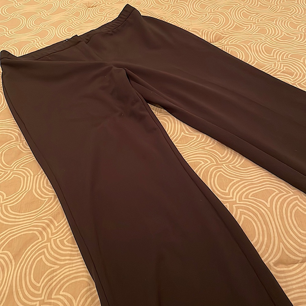 Tribal pants, black, polyester blend, 14